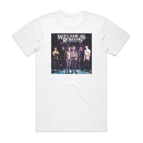 We Came as Romans Dreams Album Cover T-Shirt Vit S