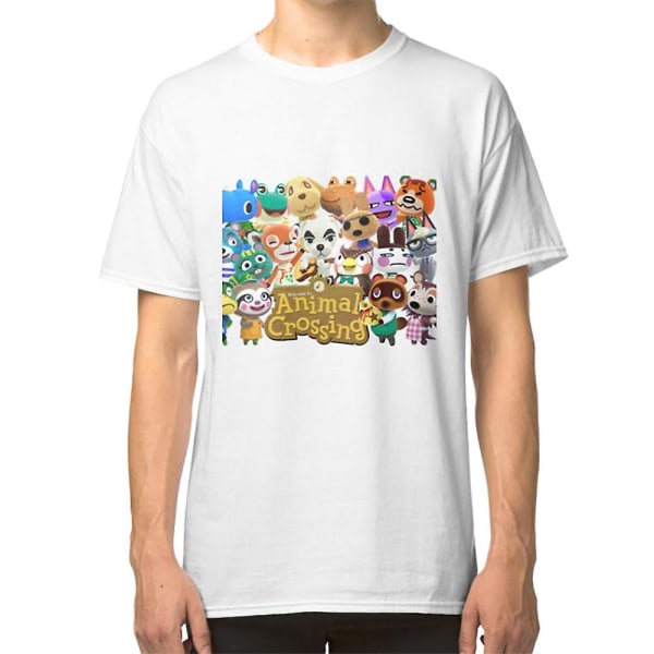 Animal Crossing Villager Collage T-shirt L