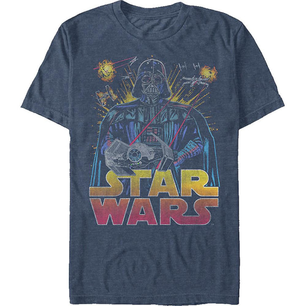 Star Wars Vader Air Battle T-shirt XL