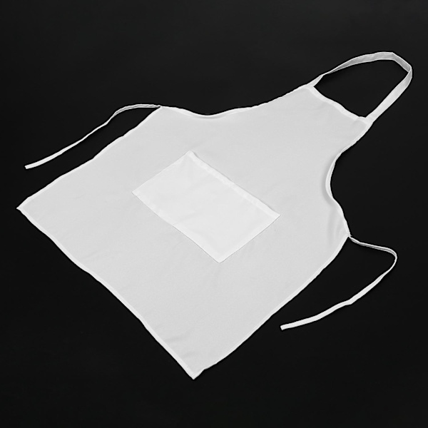 73X58CM Förkläde Kock Kök Matrum (Vit)