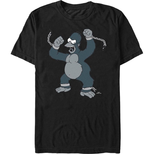 King Homer The Simpsons T-skjorte M