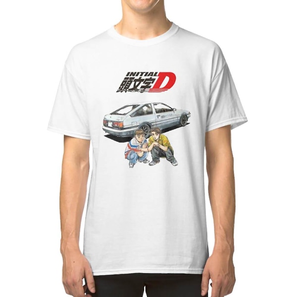 Initial D Takumi och Itsuki T-shirt XL