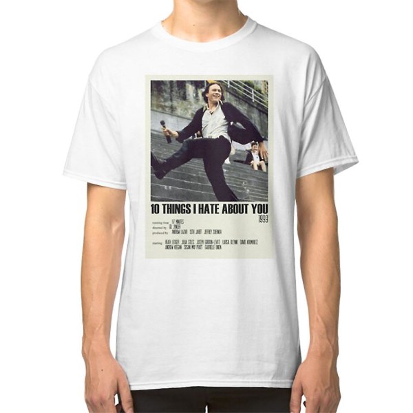 10 Things I Hate About You Alternativ Affischkonst Film Stor (3) T-shirt XXXL
