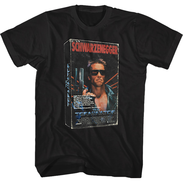VHS Box Terminator T-shirt M