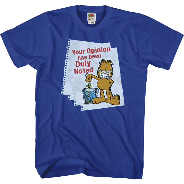 Din Mening Garfield T-shirt XL