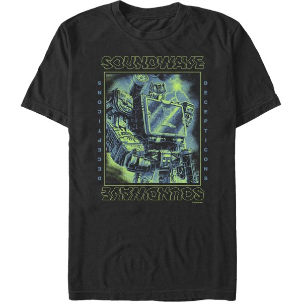 Soundwave Poster Transformers T-shirt XXXL