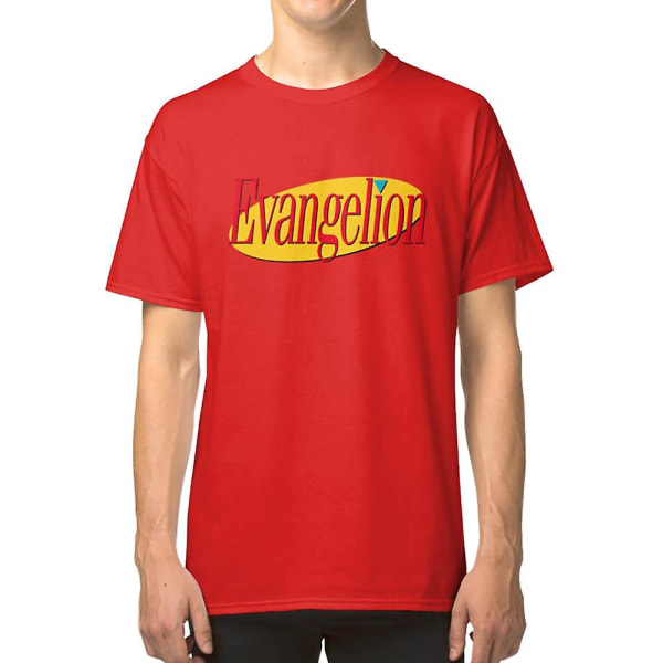 Neon Genesis Seinfeldgelion T-shirt red XL