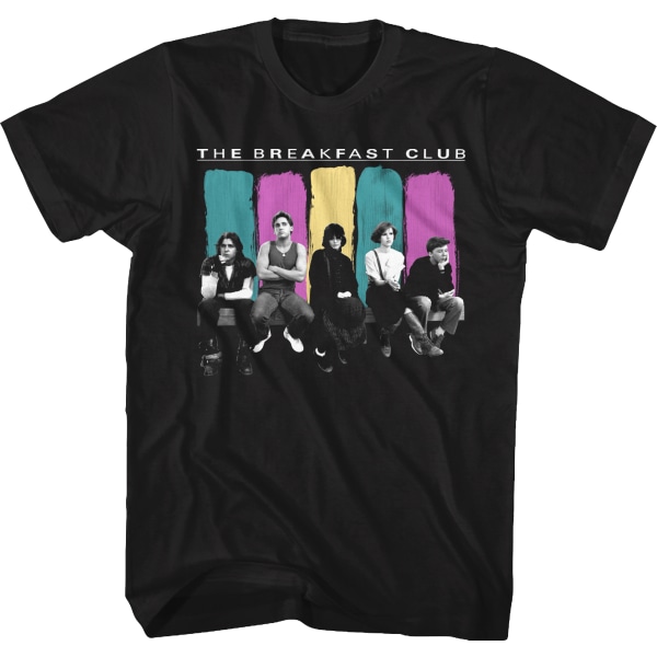 Brush Strokes Breakfast Club T-skjorte XXXL