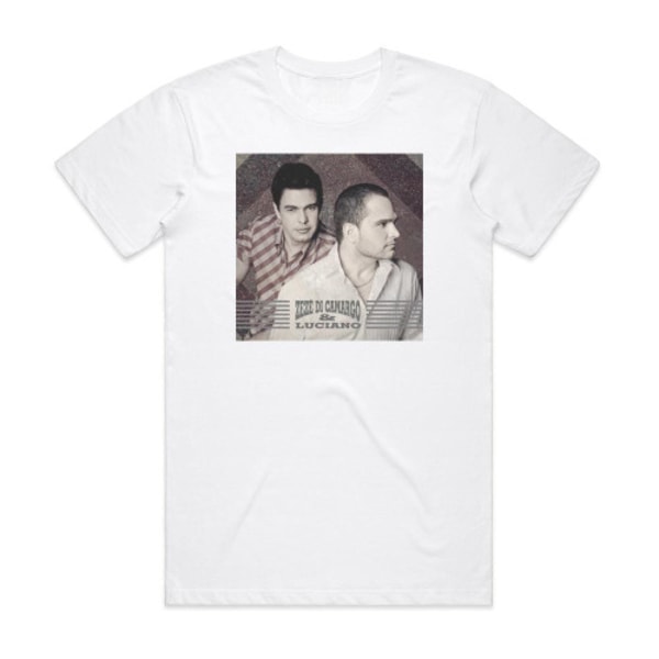 Zeze Di Camargo och Luciano Zez Di Camargo Luciano 1 Albumomslag T-shirt Vit XXXL