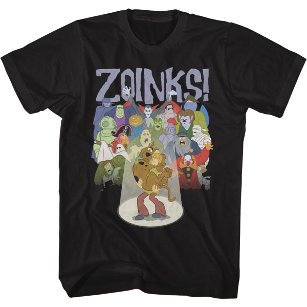 Zoinks Shaggy og Scooby-Doo T-skjorte XL