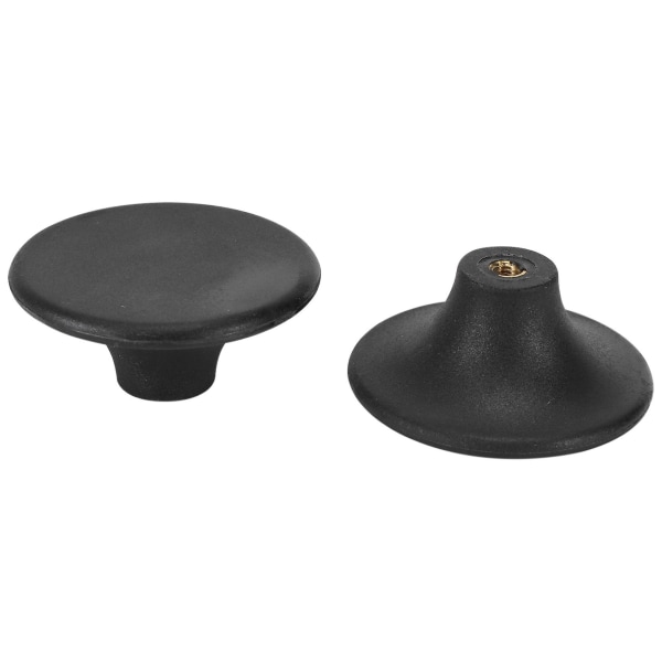 Sæt med 4 Dutch Oven Knapper i Bakelite til udskiftning af Pottelågshåndtag til Le Creuset, Aldi, Lodge Enamele