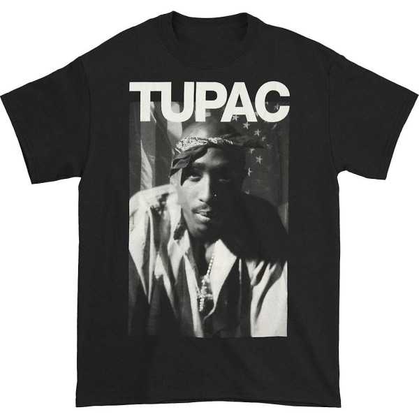 Tupac Stars & Stripes T-shirt XL