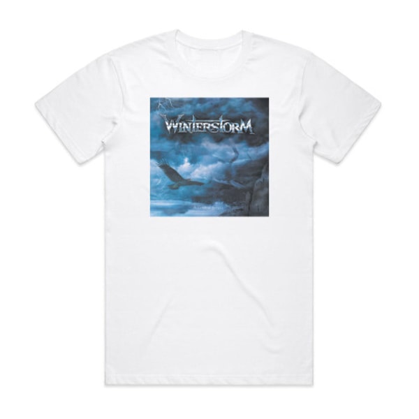 Winterstorm A Coming Storm Album Cover T-Shirt White XL