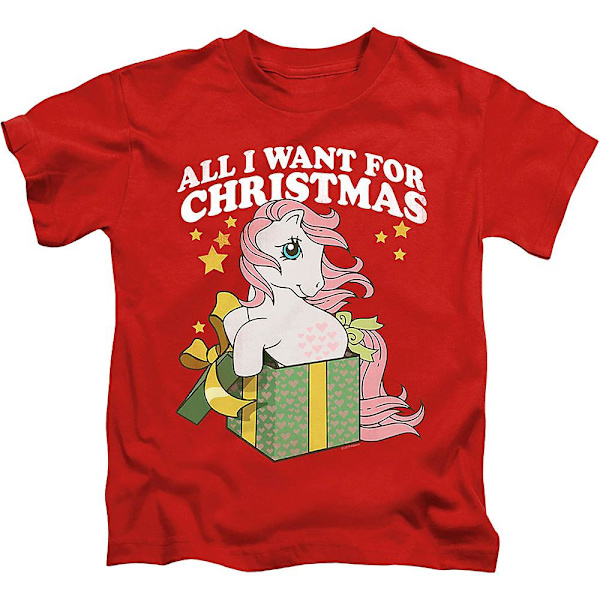 Ungdom Alt Jeg Ønsker Mig Til Jul My Little Pony T-shirt M