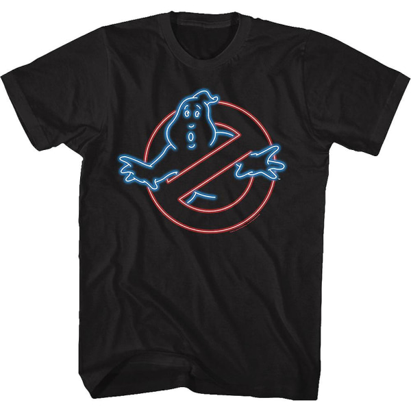 Neon Logo Real Ghostbusters T-shirt M