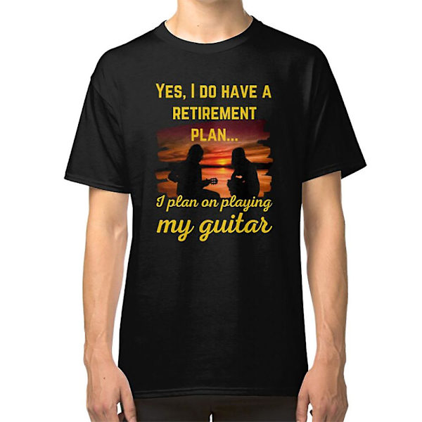 Jag Planerar Att Spela Min Gitarr T-shirt XL