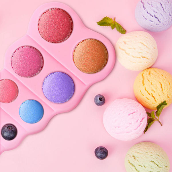 2 st Silikonformar för Kakor, Choklad, Fondant - Pärlform, DIY Bakverk, Köksredskap
