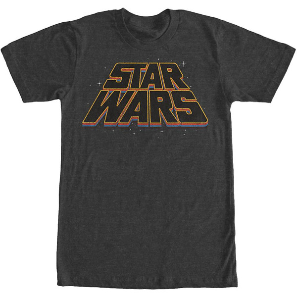 Lutande logotyp Star Wars T-shirt M