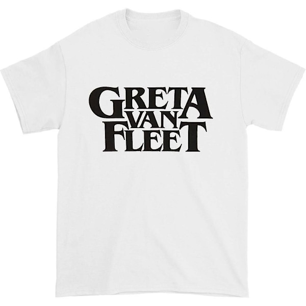 Greta Van Fleet Logotyp Vit T-shirt XXXL