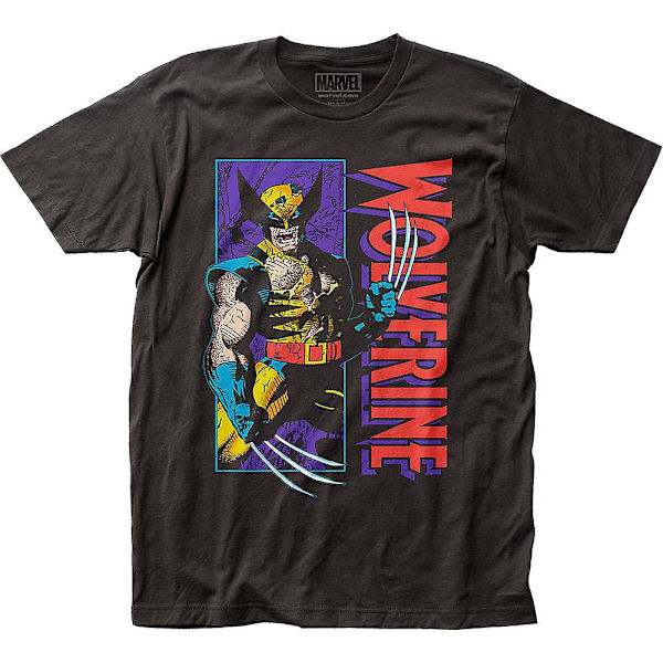 Jim Lee 1990-luvun Wolverine T-paita M