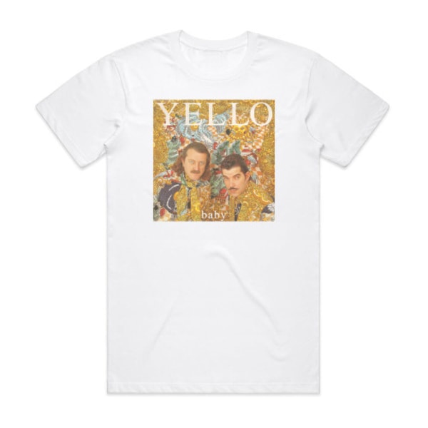 Yello Baby Album Cover T-Shirt Vit XXXL