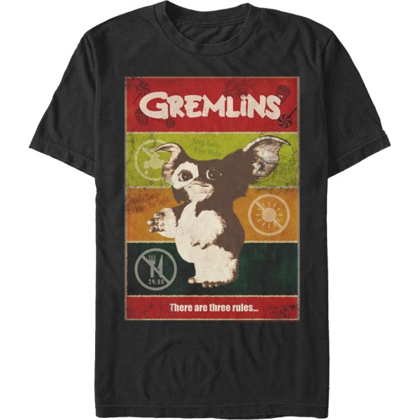 Det finns tre regler Gremlins T-shirt XXL