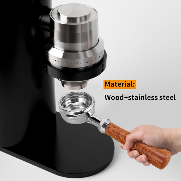 58mm rostfritt stål kaffemaskin bottenlöst portafilter för nuova kaffemaskin professional ac