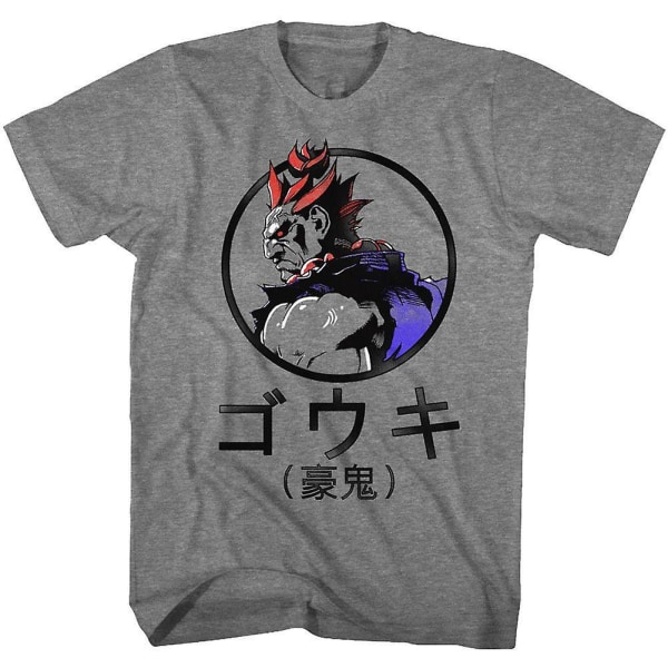 Street Fighter Gouki T-shirt L