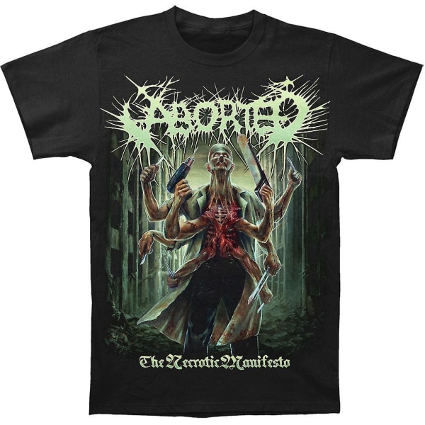 Aborted The Necrotic Manifesto T-shirt XXL