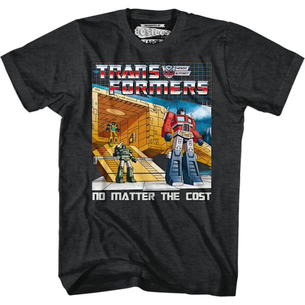 No Matter The Cost Sort Heather Transformers T-Shirt M