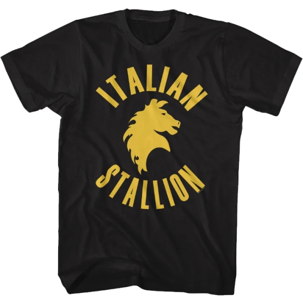 Italiensk hingstlogotyp Rocky T-shirt L