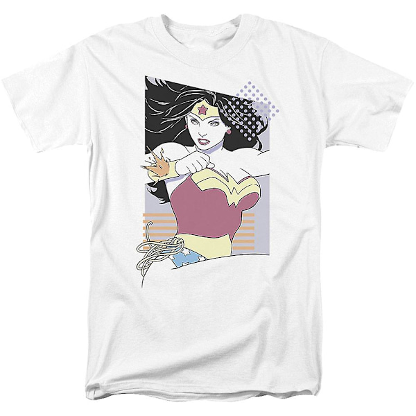 Wonder Woman T-shirt med Actionpose XL