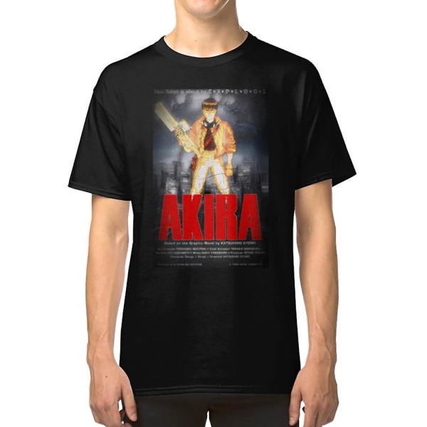 Akira Filmplakat - Mørk T-skjorte M