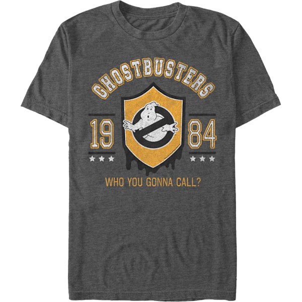1984 Collegiate Shield Ghostbusters T-shirt XXXL
