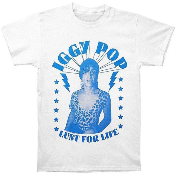 Stooges Iggy Pop Lust For Life Bootleg T-shirt M