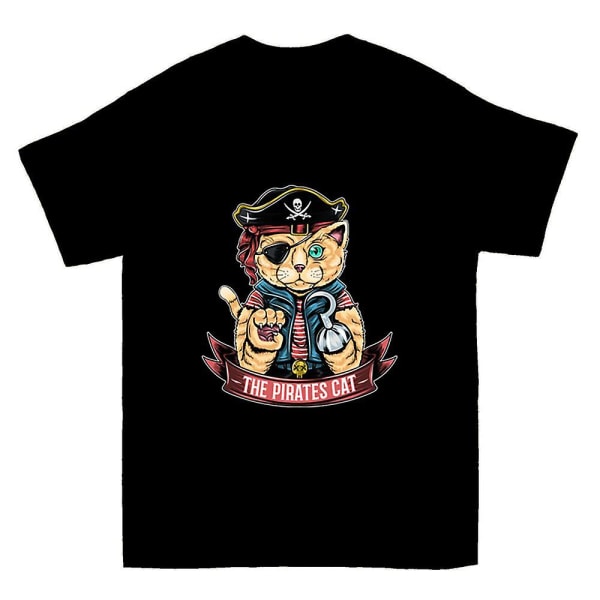 Pirat Kat T-shirt L