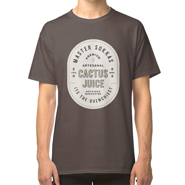 T-shirt med kaktusjuice black S