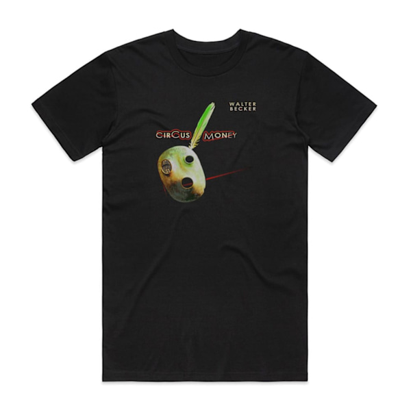 Walter Becker Circus Money Album Cover T-Shirt Sort XL