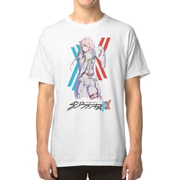 Darling In The Franxx - Zero Two -lentäjänpuku T-paita M