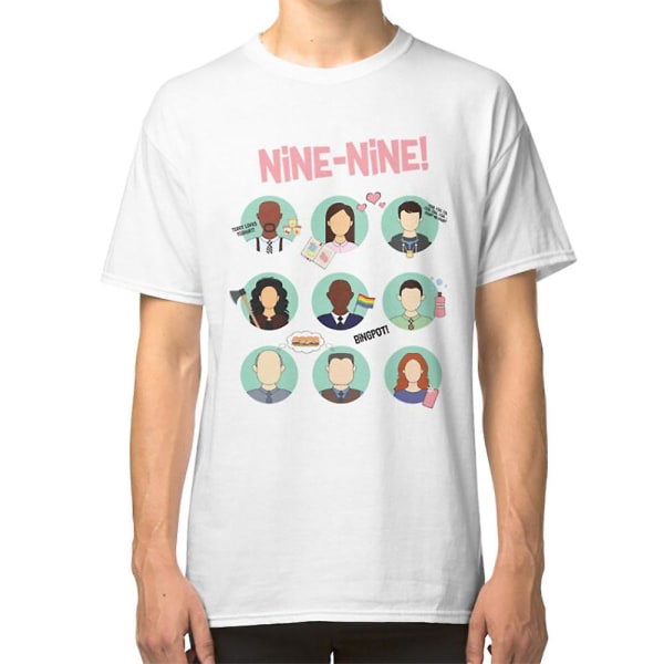 Brooklyn Nine-Nine Squad T-skjorte M