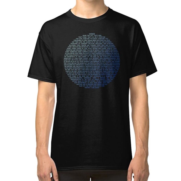 Pale Blue Dot - Carl Sagan T-shirt XXL