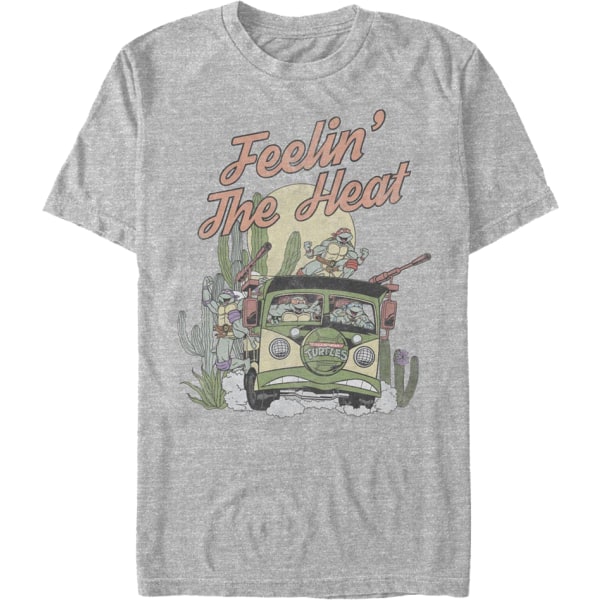 Feelin' The Heat Teenage Mutant Ninja Turtles T-shirt L