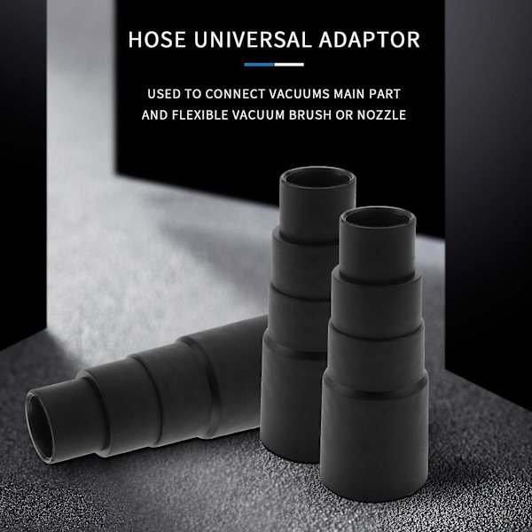 3 stk Vakuumstøvsuger Slange Universal Adapter 32mm 35mm Rengjøringsadapter Børstesugerhode Kobling