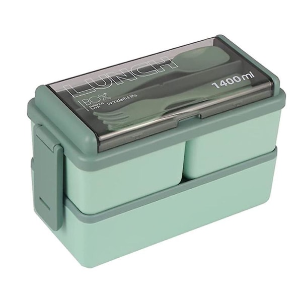 Lunchboxsats, 47,35 ounce Lunchbox Vuxen Lunchbox, Lunchbox med 3 fack, Matlåda före måltid