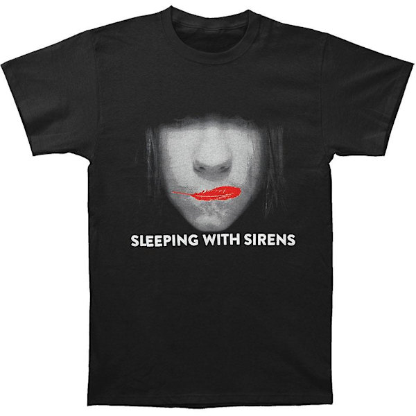 Sleeping With Sirens Sealed Lips T-skjorte M