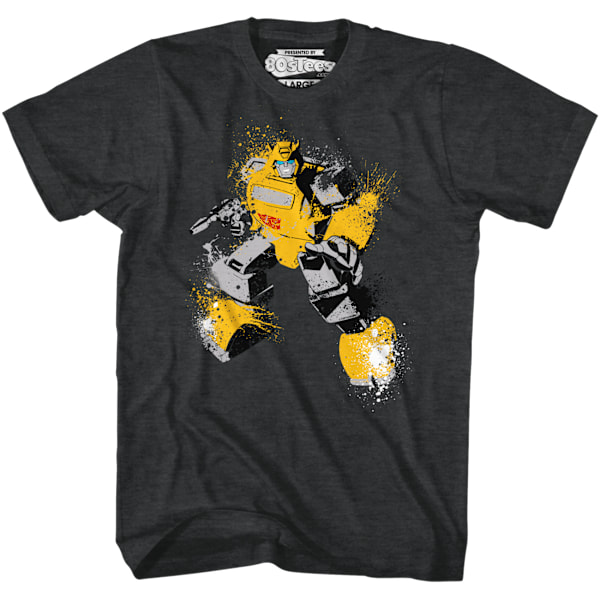 Bumblebee Maling Splatter Transformers T-Shirt M
