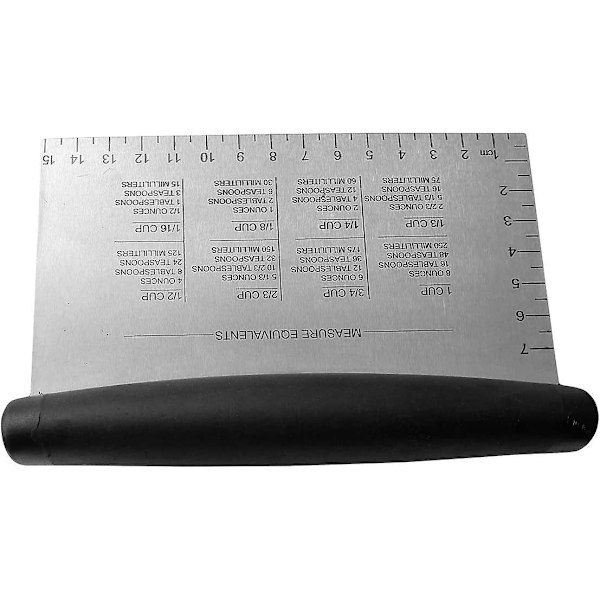 Bænkeskraber & Hakker til Køkken, Rustfrit Stål Bageri/dej/mad Skæreredskab (d-583-a) 2 pieces