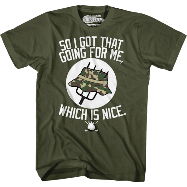 So I Got That Going For Me Which Is Nice Caddyshack T-shirt L