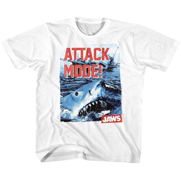 Jaws Attack Mode Youth T-shirt XXXL