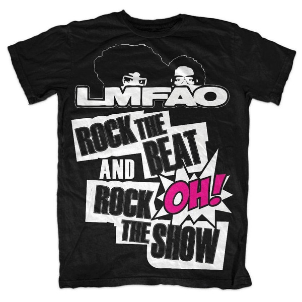 LMFAO Rock The Beat -paita M